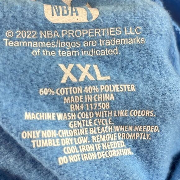 NBA Golden State Warriors Blue Gradient Hoodie, Size XXL, NWT - Picture 5 of 7